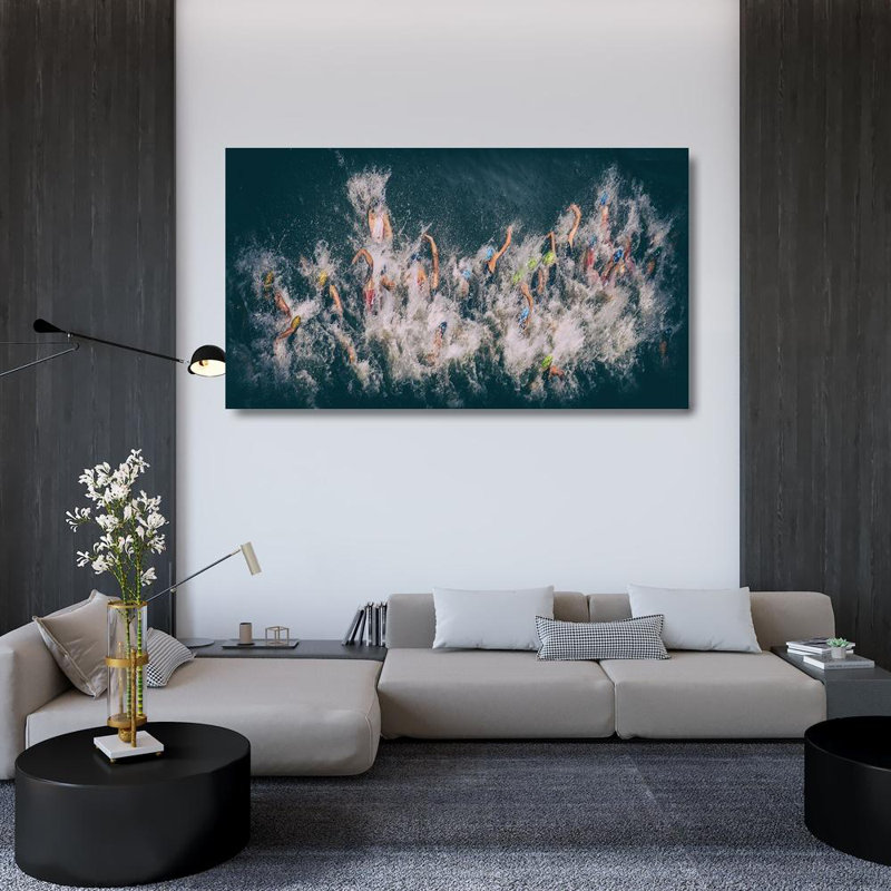 «Red Barrel Studio® Lenzen», art sur toile tendue par Klaus Gallery: Position Battles
