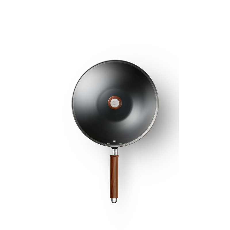 Dragon wok en acier au carbone 30 cm / 12 pouces