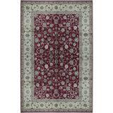 Shamas Hand Woven Cotton and Wool Oriental Area Rug