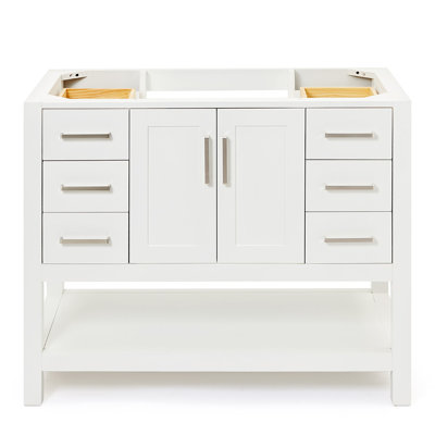 42'' W Single Bathroom Vanity Base