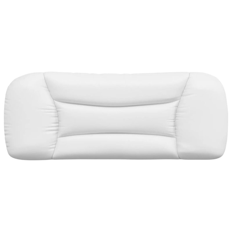vidaXL Headboard Cushion Hvar Black 100 cm Faux Leather, Black