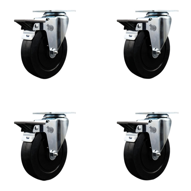 Soft Rubber Caster