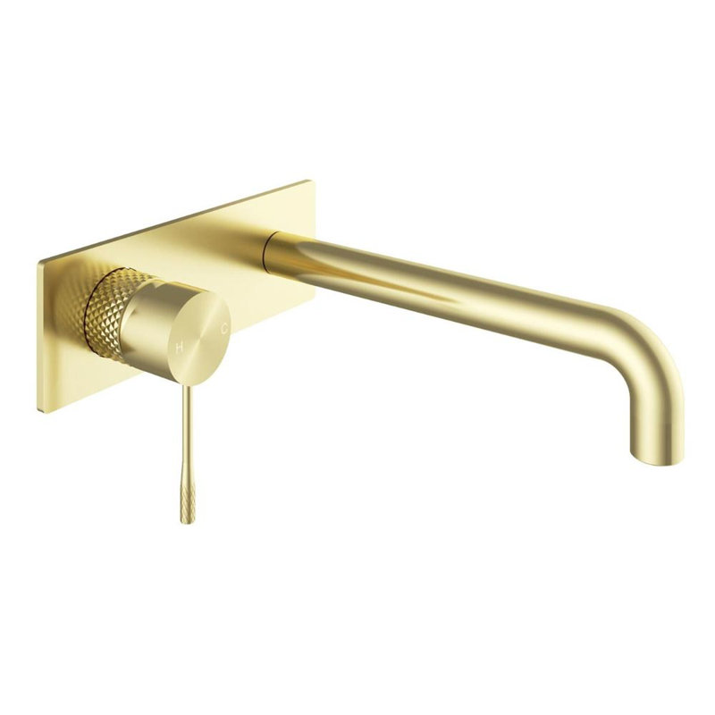 Wall Tub Spout Bath Filler, Gold