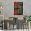 «Crazy Ranibow», impression sur toile tendue-89210545-89210542