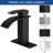 Waterfall Low-Arc Single Hole Bathroom Faucet-106884806