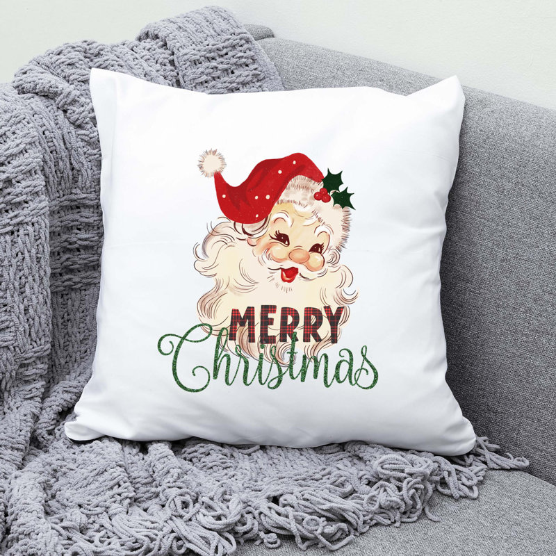 Christmas-04_2 Reversible Throw Pillow, 20" x 20"