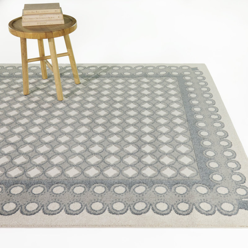 Tapis bleu Wiltshire, 5 pi 3 po x 7 pi