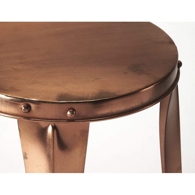 Tabouret 30 "Aviles, Cuivre