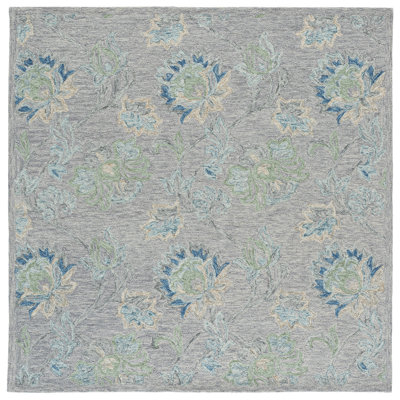 Jardin Hand Tufted Wool;Cotton Floral Indoor Rug