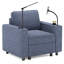 Fauteuil rembourré de 38 po de largeur avec rangement, œillet électrique, porte-gobelet pour le salon Tupelo-97955706