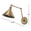 Cieran Swing Arm Sconce
