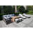 11 - Person Patio Conversation Set with Cushions