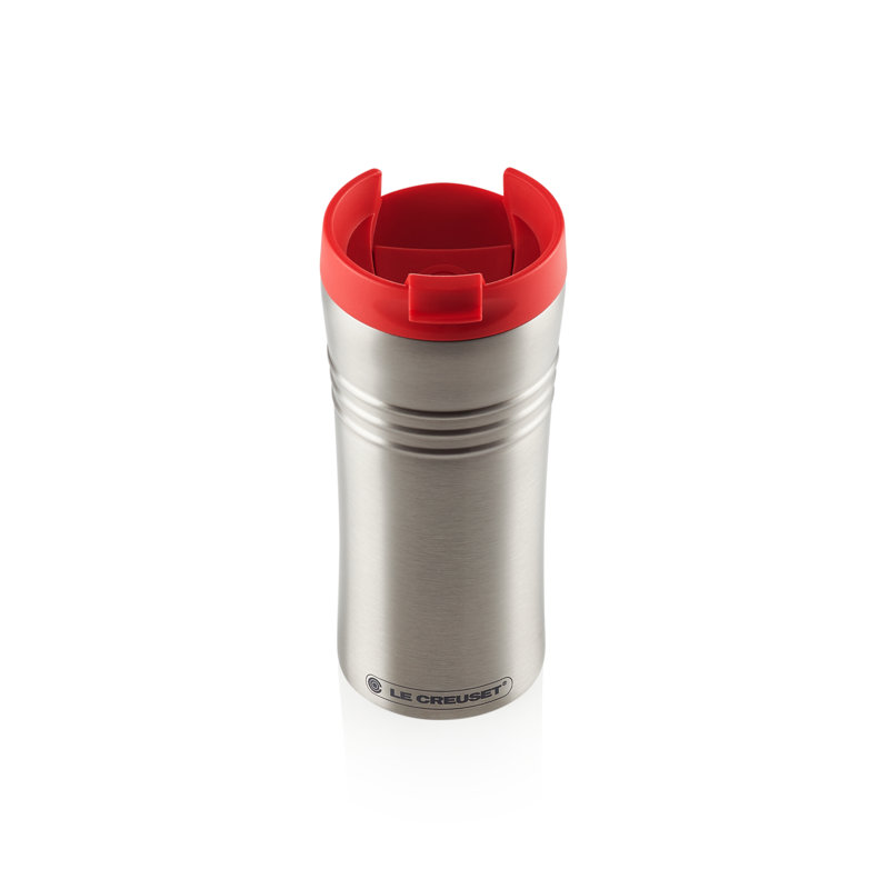 Le Creuset Stainless Steel Travel Mug, Cerise