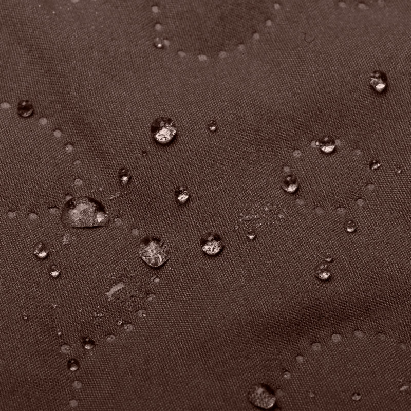 Espresso Dark Brown Waterproof Non-Slip Loveseat Cover Protector