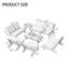 Ensemble de conversation Polett-418965632-418965694-418965695