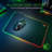 RGB Gaming Mouse Pad: Built-In Cable Management, Balanced Control & Speed, Non-Slip Rubber Base