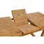 Table de salle à manger extensible en bois massif avec pieds de traîneau, table de salle à manger de style campagnard pour la cuisine-236571593