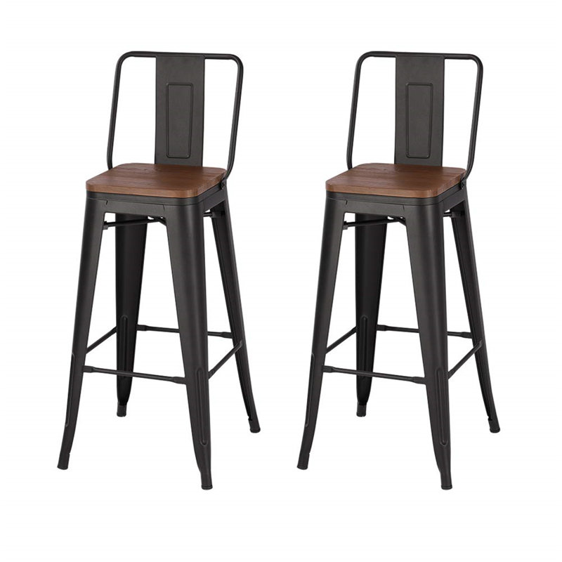 Faycelles Counter Stool with Metal Frame