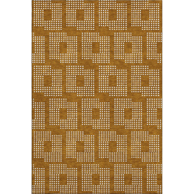 Premium Machine Washable Prisco Terracotta Rug