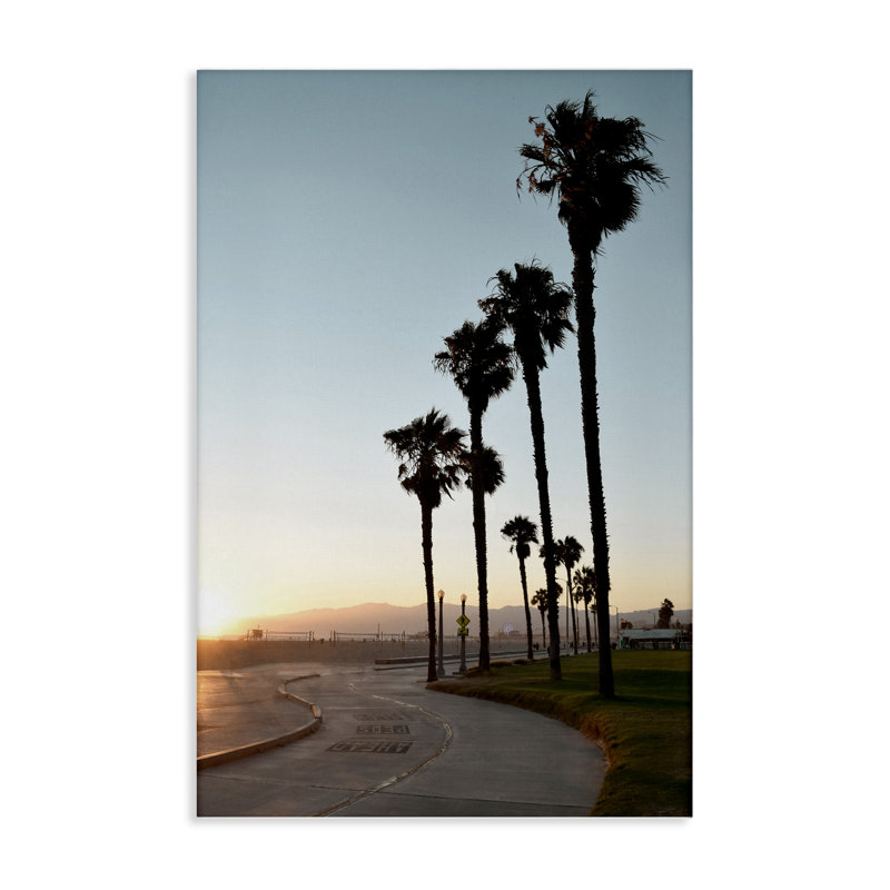  «Clear Day Palm Trees» par Natalie Carpentieri, H 24 po x l 16 po