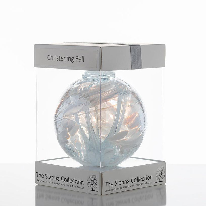 White Christening - 10cm Spirit Ball
