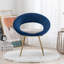 Chaise d'appoint en velours 26,3 po Henia-1906402265