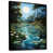 Black Floater Framed