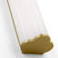 Freya Single Frosted Dimmable LED Vanity Light