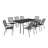 Rasmine Outdoor Dining Set with Mesh Design-1254915317-1254898201