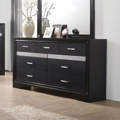 Commode double 7 tiroirs Lanier