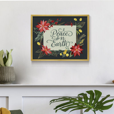 Bright Christmas Night  II -Framed Print - Restickable