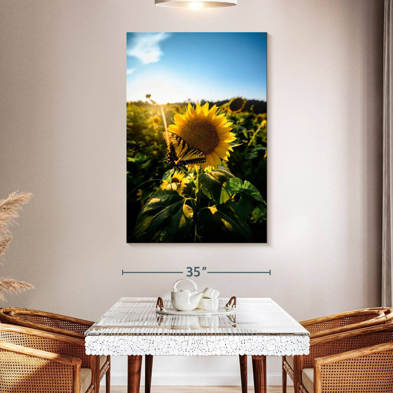 Harnek Sunflower Love, 51" H x 34" W