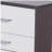 White Three Drawer Rectangular Decorative Table-371348144
