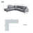 Upholstered Curved Sectional-96428299