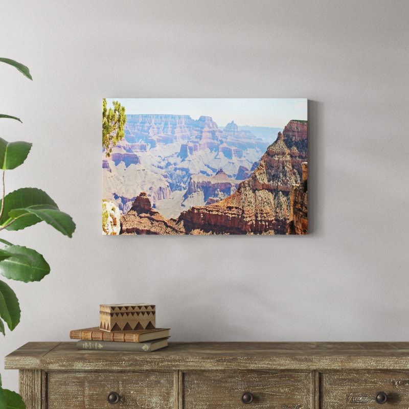 Grand Canyon Panorama II by Sylvia Coomes - Photograph Print, 51cm H x 76cm W, Wrapped Canvas