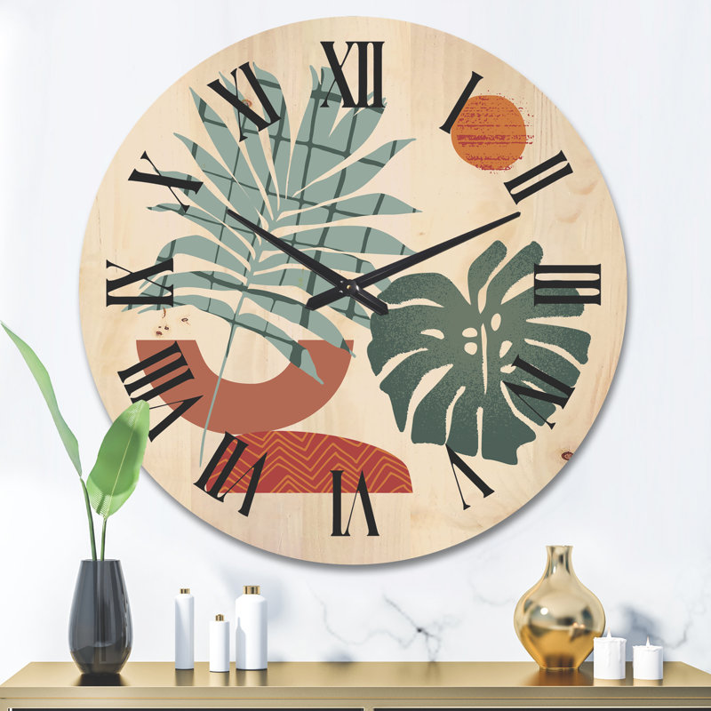 Horloge murale lune et soleil, Grand