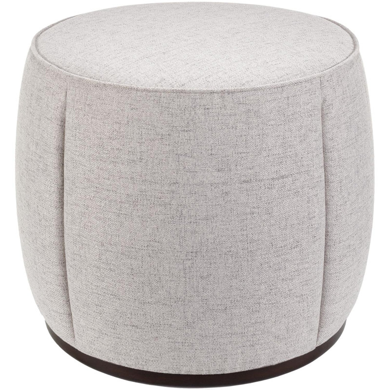 Repose-pieds Alexandria, Polyester blanc
