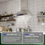 Hotte de cuisine murale 30 pouces, 900 pi³ / min, convertible, fixation murale, 4 vitesses, télécommande silencieuse et panneau tactile avec lumières DEL