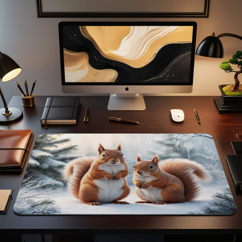 Polyester Desk Pad, 23.6x13.8