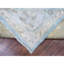 8'1"x9'8" Beau Blue Afghan Angora Oushak Soft Wool Hand Knotted Rug B27A9DBA8A5C44448D2FCE59BA0090A3