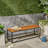 JECO INDUSTRIAL WOOD AND METAL BENCH