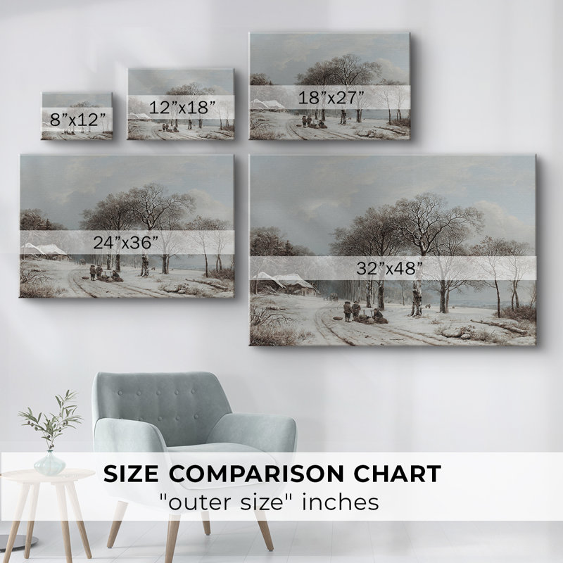 Paysages rétro-CCX -Galerie enveloppée Cavas, 18 x 27