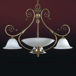Alava I 4 - Light Chandelier, English bronze