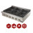 Kucht Professional 36" 6 Burner Cooktop-36174877-33432933