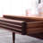 Retro minimalist line design coffee table