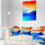  Coussin lombaire abstrait 3D