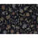 Tapis noir de haute qualité noué à la main
