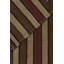 Flatweave Wool Area Rug in Beige/Brown