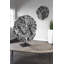 Cast Root Silver Standing Sculpture
