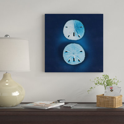 « cyanotype sea iv », reproduction d’impression sur toile